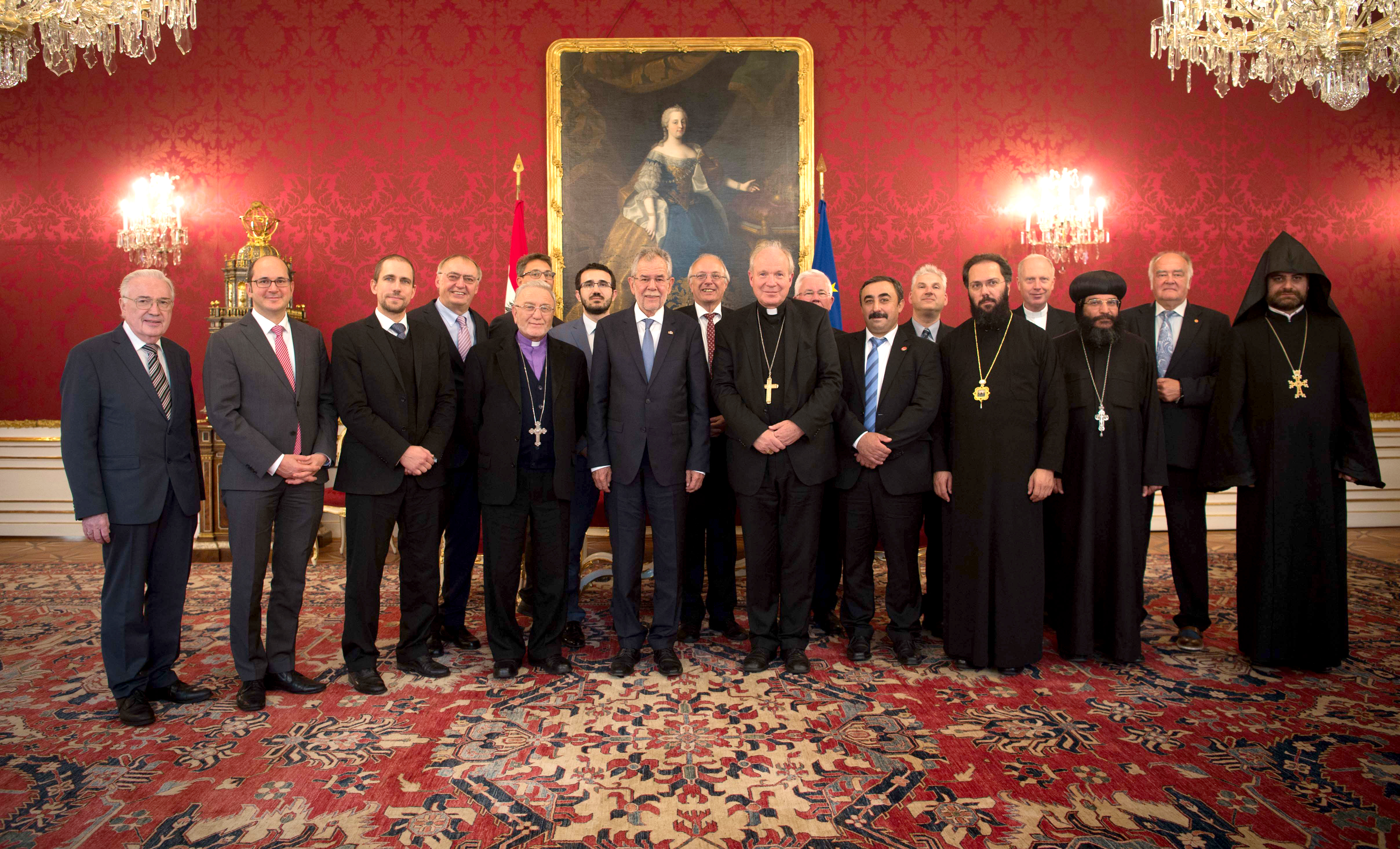 Empfang von Bundespräsident Dr. Alexander Van der Bellen für Kirchen- und Religionsgemeinschaften