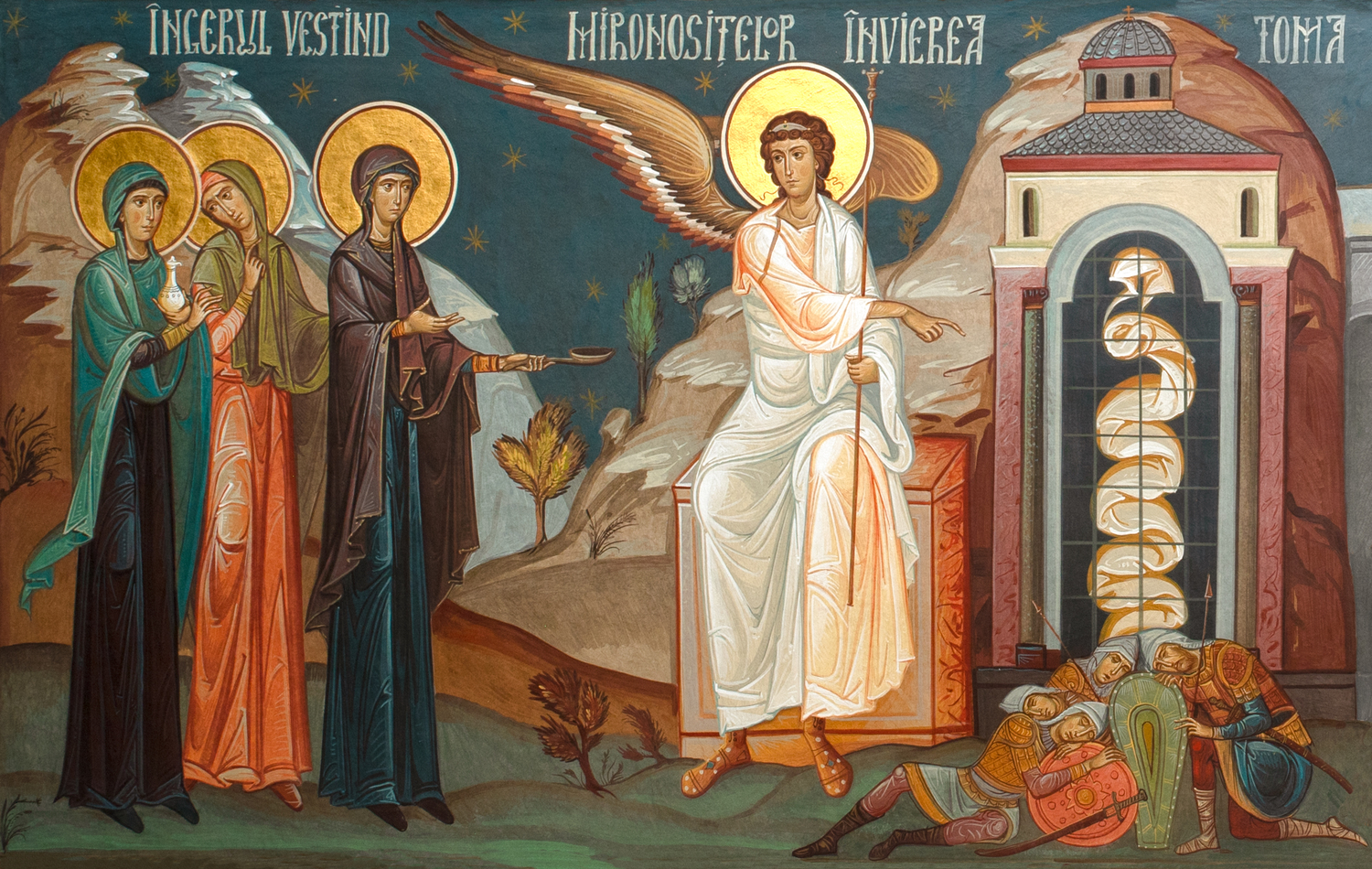 Das Osterfest ist das höchste Fest der katholischen Kirche. Die Frauen kommen am dritten Tag nach der Kreuzigung Christi zum Grab und finden es leer vor. Christus ist von den Toten auferstanden und hat den Tod besiegt. (Mk 16,1-9; Mt 28,1-10; Lk 24,1