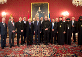 Empfang von Bundespräsident Dr. Alexander Van der Bellen für Kirchen- und Religionsgemeinschaften