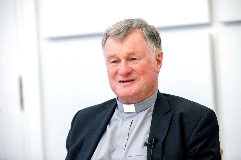 Bischof Manfred Scheuer beim Interview anl?sslich seines 70. Geburtstags.