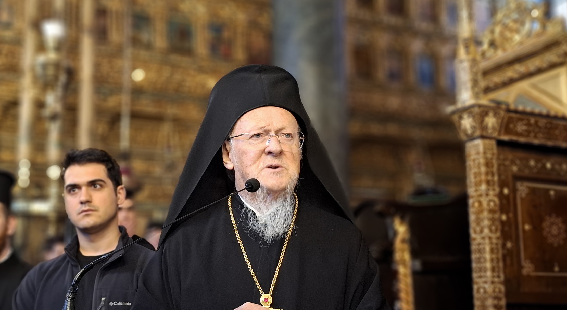 Patriarch Bartholomaios I. ruft Religionen zu Frieden auf