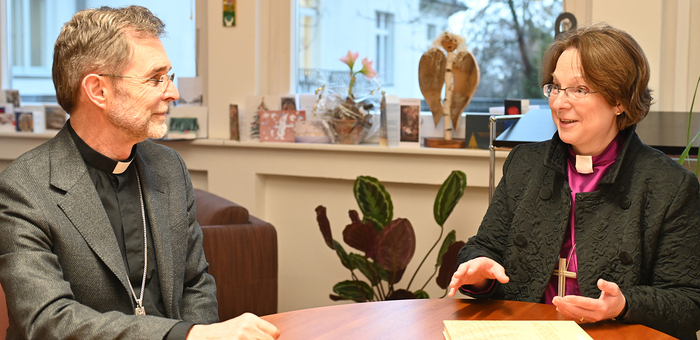 Erzbischof Josef Grünwidl Bischöfin Cornelia Richter