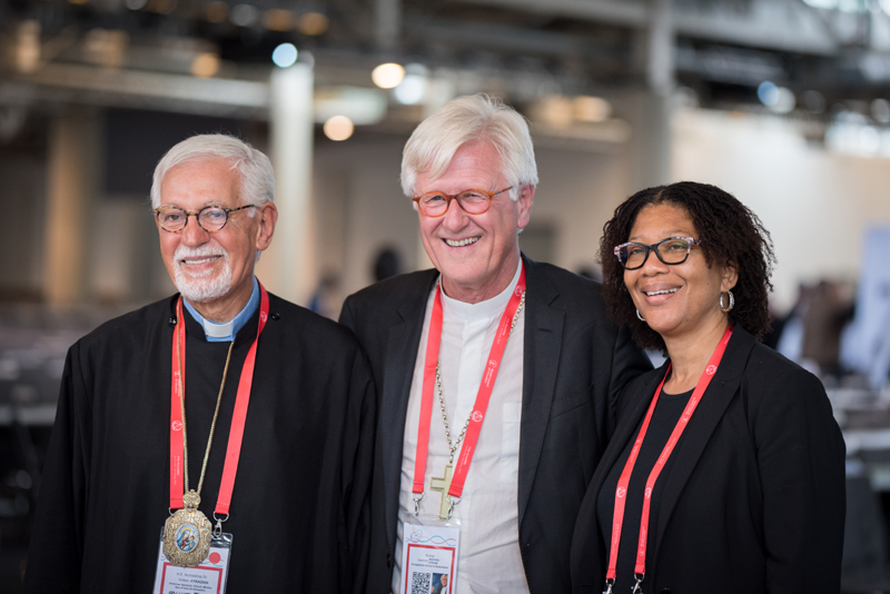 8 September 2022, Karlsruhe, Germany: Leadership of the WCC central committee elected at the conclusion of the 11th Assembly of the World Council of Churches, held in Karlsruhe, Germany from 31 August to 8 September, under the theme 'Christ's Love Mo