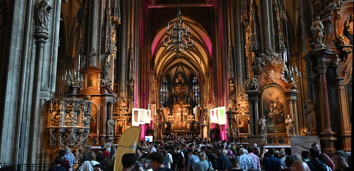 Wiener Stephansdom in der Langen Nacht der Kirchen 2026 / Kathpress / Andreas Gutenbrunner Wiener Stephansdom in der Langen Nacht der Kirchen 2026