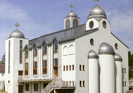 Koptische Kathedrale.      Wien, 5.5.2003       