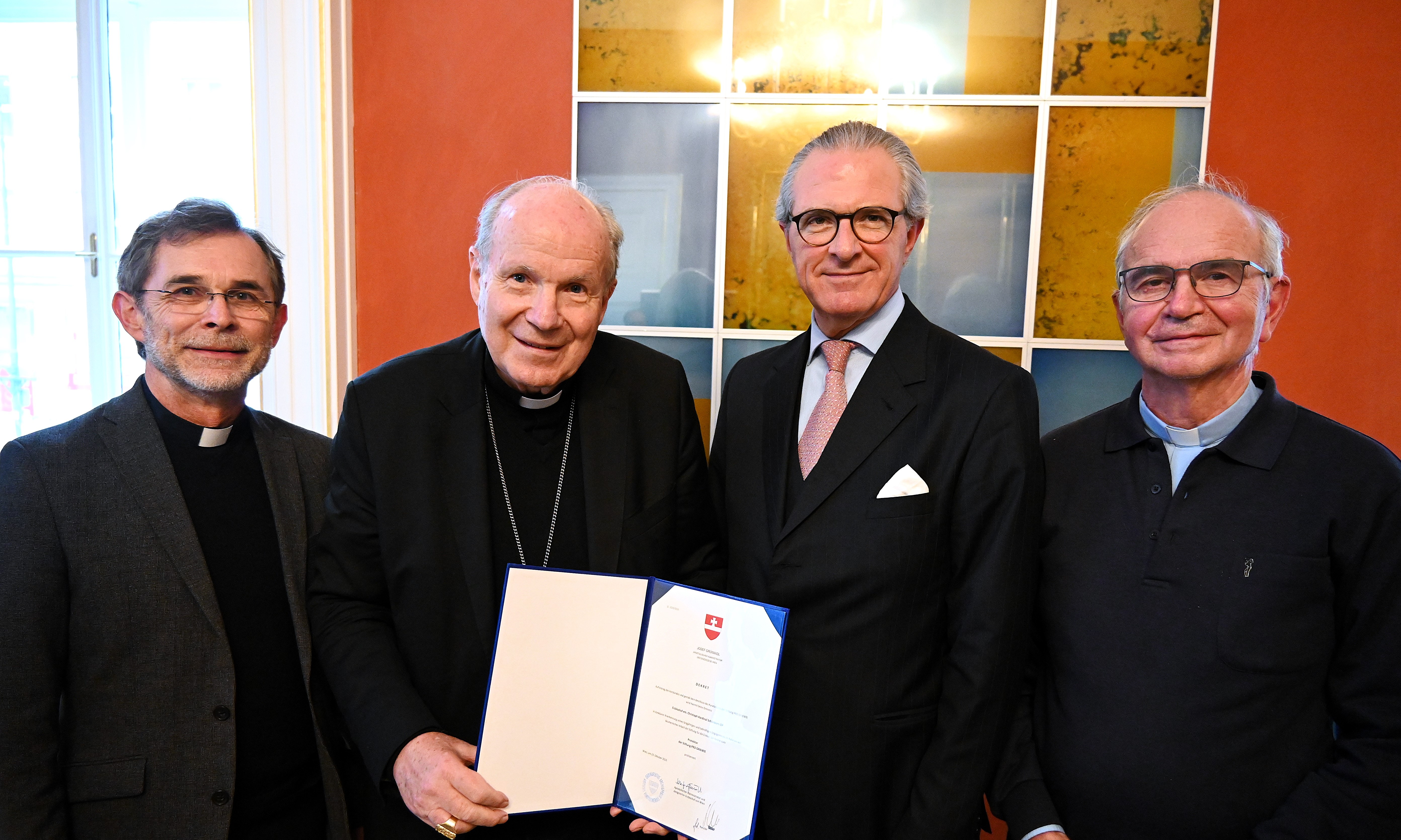 Kardinal Schönborn zum Protektor von "Pro Oriente" ernannt